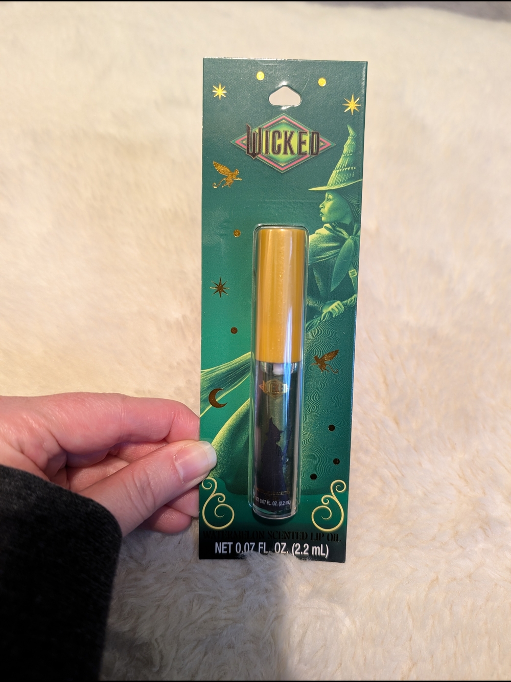 Wicked Witch Elphaba Green Lip Oil Shimmer Gloss